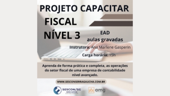 Projeto Capacitar Departamento Fiscal - Nível 3